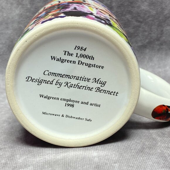 Walgreen 1998 Drugstore 1,000th Commemorative Coffee Mug 12oz - Picture 11 of 13